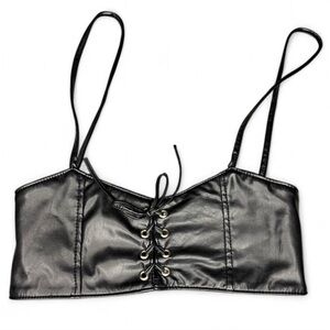 Leather Front Harness Waist Belt with adjustable straps
